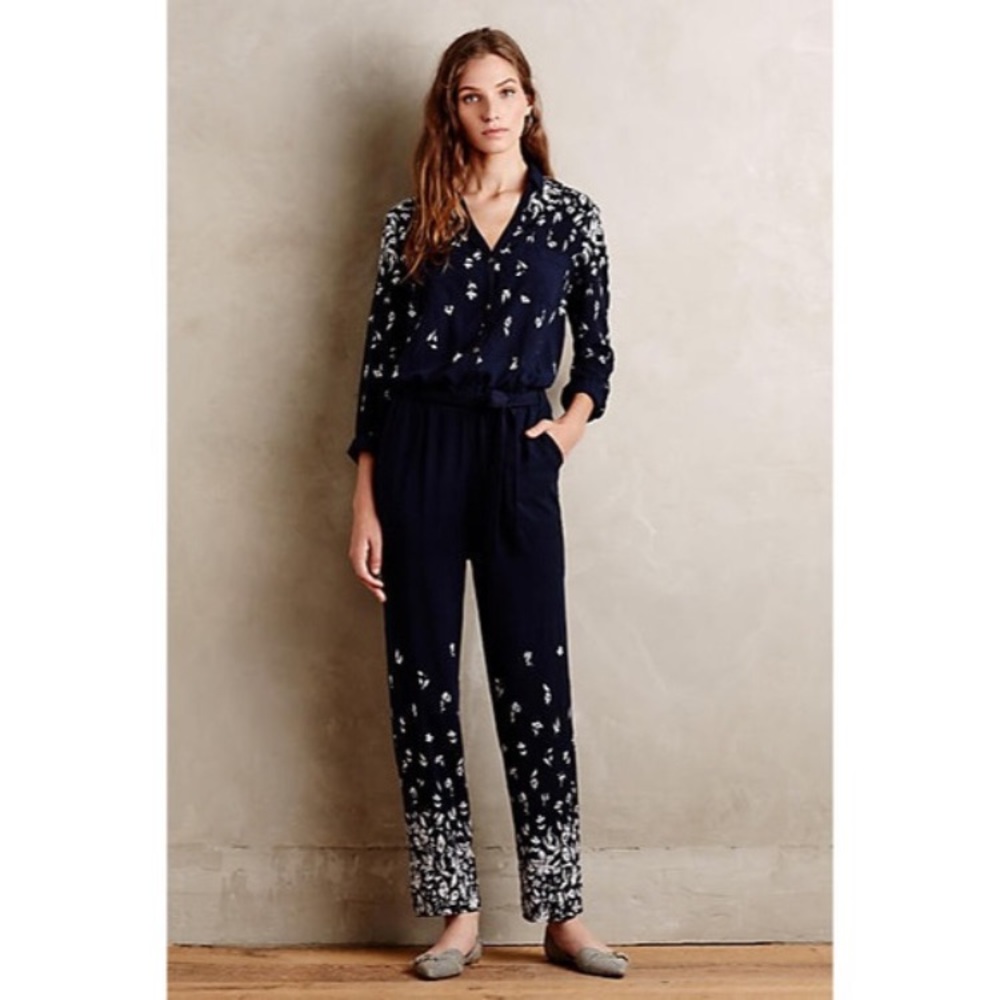 Anthropologie Lakeshore Jumpsuit
